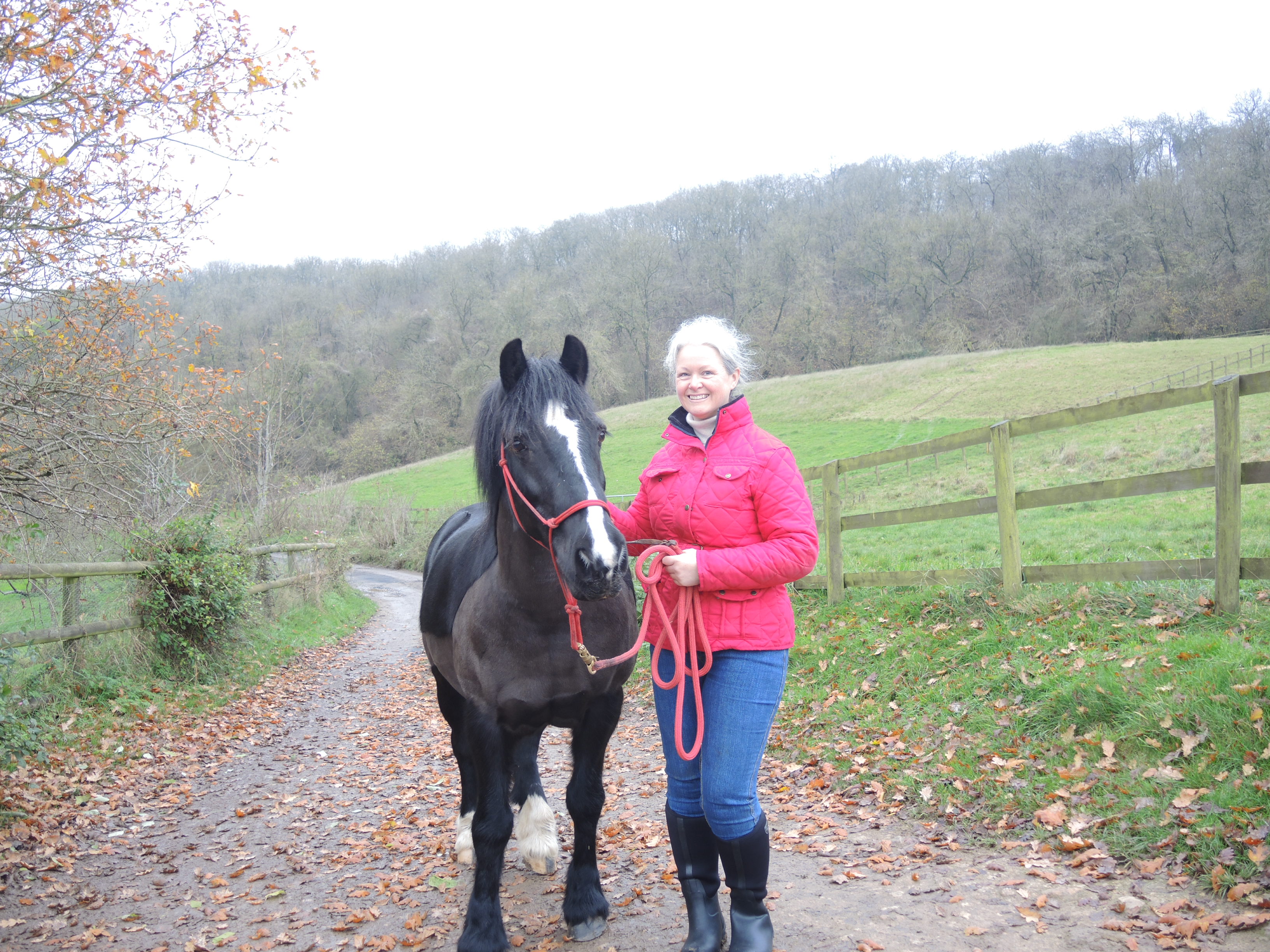 Women with horse